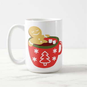 Pepparkaksgubbe Hett Chocolate Jacuzzi Kaffemugg