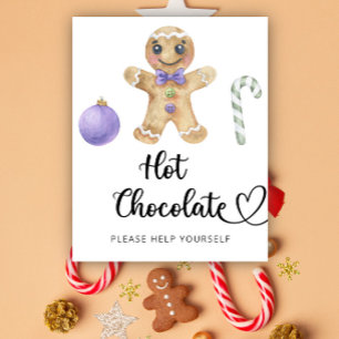 Pepparkaksgubbe - Hett choklad pub Poster