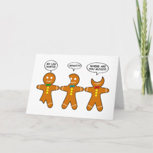 pepparkaksgubbe Humor Helgkort