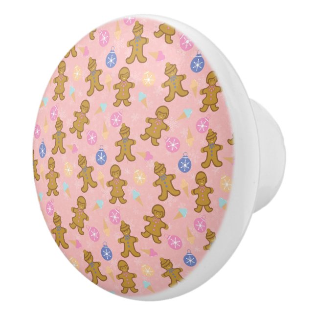 Pepparkaksgubbe,Jul bollar Knopp (Höger)