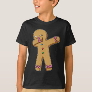 Pepparkaksgubbe jul Hip hop Dance Dab T Shirt