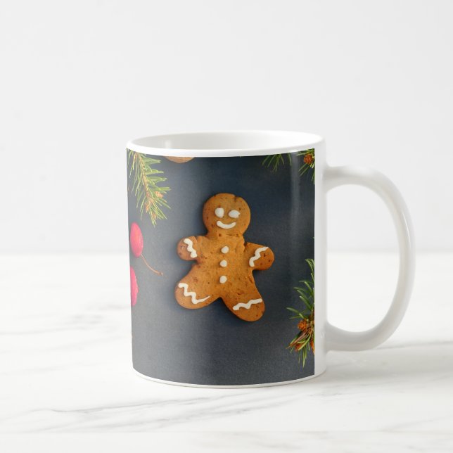 Pepparkaksgubbe jul kaffemugg (Höger)