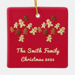 Pepparkaksgubbe Julgran Julgransprydnad Keramik