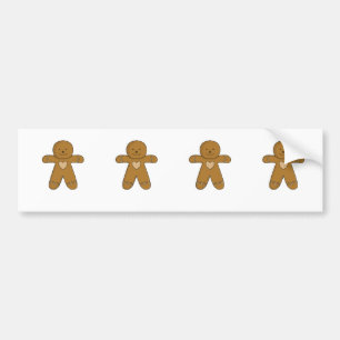Pepparkaksgubbe-jultomte Bildekal
