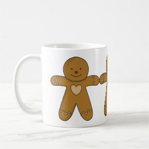 Pepparkaksgubbe-jultomte Kaffemugg