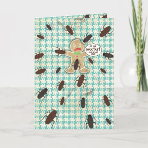 Pepparkaksgubbe, kaka bakverk, bakverk jul tack kort