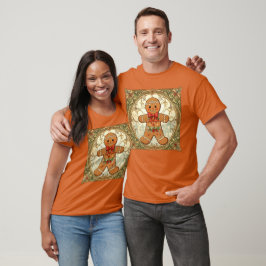 Pepparkaksgubbe Kakor Festive Jul T Shirt