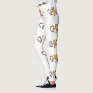 Pepparkaksgubbe kärlek leggings