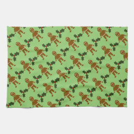 Pepparkaksgubbe: Köksduk Kökshandduk