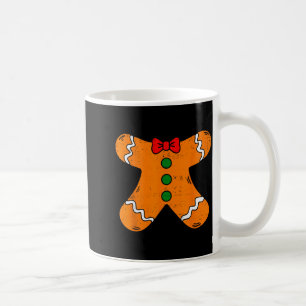 Pepparkaksgubbe kroppskostym för Halloween eller j Kaffemugg