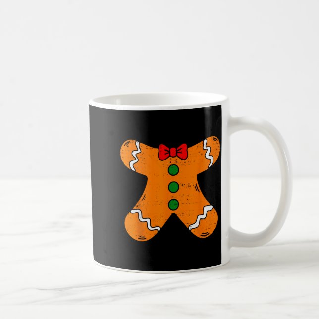 Pepparkaksgubbe kroppskostym för Halloween eller j Kaffemugg (Höger)