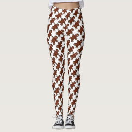 Pepparkaksgubbe Manar julklacksbalkar Leggings