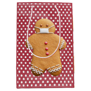 Pepparkaksgubbe med en mask Cookie