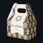 Pepparkaksgubbe Mönster Chalkboard Helgdag Presentaskar<br><div class="desc">Den här söta "god jul"-helgdag för-/presentboxen har en svart bakgrund med mönster av pepparkaksgubbe. Anpassa den efter dina behov. Du hittar matchande produkter i min butik.</div>