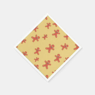 Pepparkaksgubbe Mönster Pappersservett