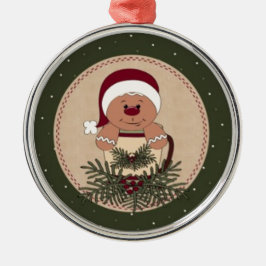 Pepparkaksgubbe Mugg Arrangemang Julgransprydnad Metall