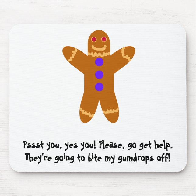 Pepparkaksgubbe Musmatta (Framsidan)