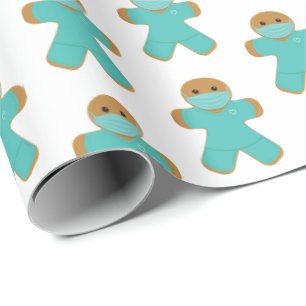 pepparkaksgubbe Nurse Doktor Scrubs Presentpapper