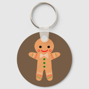 Pepparkaksgubbe Nyckelring