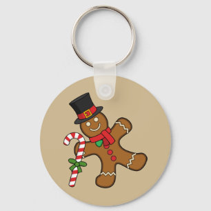 Pepparkaksgubbe Nyckelring