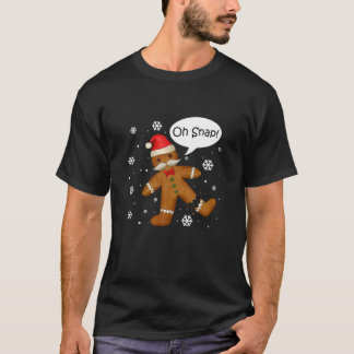 pepparkaksgubbe Oh Snap jul Cookie Costume B T Shirt