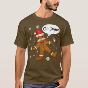 Pepparkaksgubbe Oh Snap jul Cookie Costume B T Shirt
