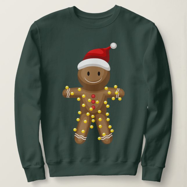 Pepparkaksgubbe Oh Snap jul Cookie Costume T Shirt (Design framsida)
