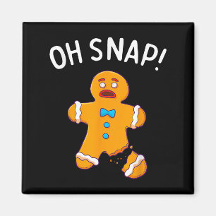 Pepparkaksgubbe Oh Snap-Julnyj Cookie Bak Magnet