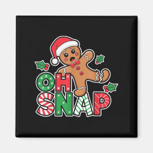 Pepparkaksgubbe Oh Snap-Julnyj Cookie Bak Magnet
