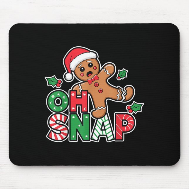 Pepparkaksgubbe Oh Snap-Julnyj Cookie Bak Musmatta (Framsidan)