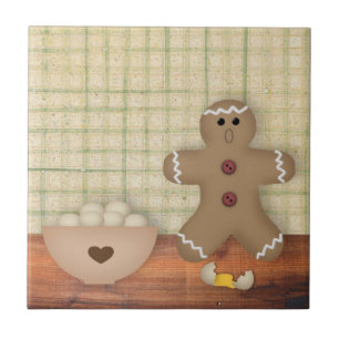 Pepparkaksgubbe Oops Tile Kakelplatta