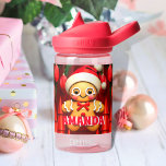 Pepparkaksgubbe Personlig Kids Namn<br><div class="desc">pepparkaksgubbe Personlig Kids vattenflaska -</div>