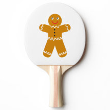 Pepparkaksgubbe Ping Pong Paddle