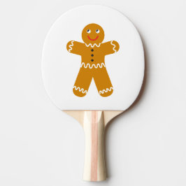 Pepparkaksgubbe Ping Pong Paddle Pingisracket
