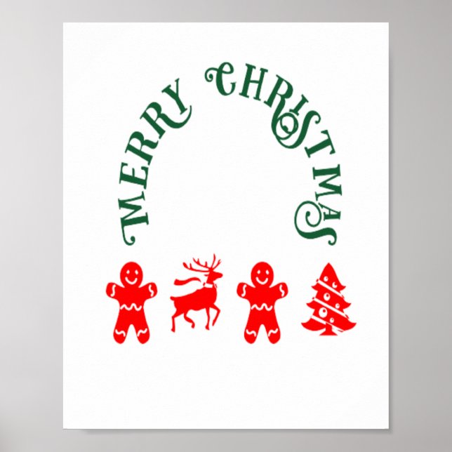 Pepparkaksgubbe Poster (Framsidan)