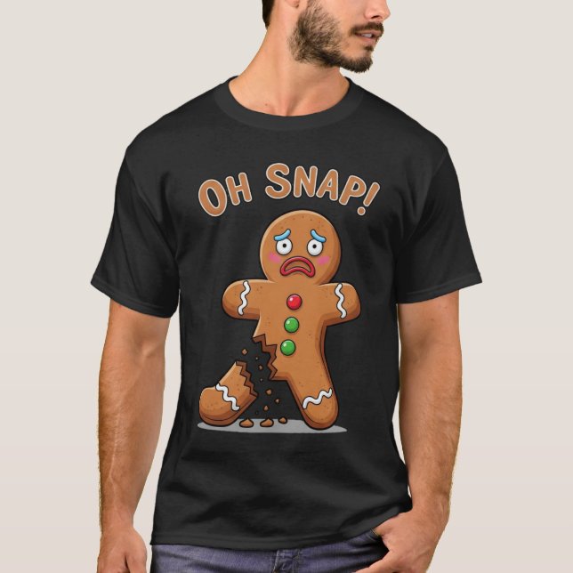 Pepparkaksgubbe Sänkte slutligen den fantastiska j T Shirt (Framsida)