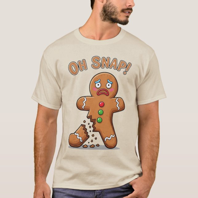 Pepparkaksgubbe Sänkte slutligen den fantastiska j T Shirt (Framsida)