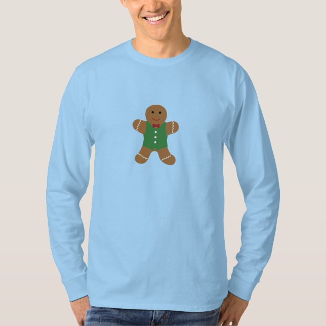 Pepparkaksgubbe Shirt T Shirt (Framsida)