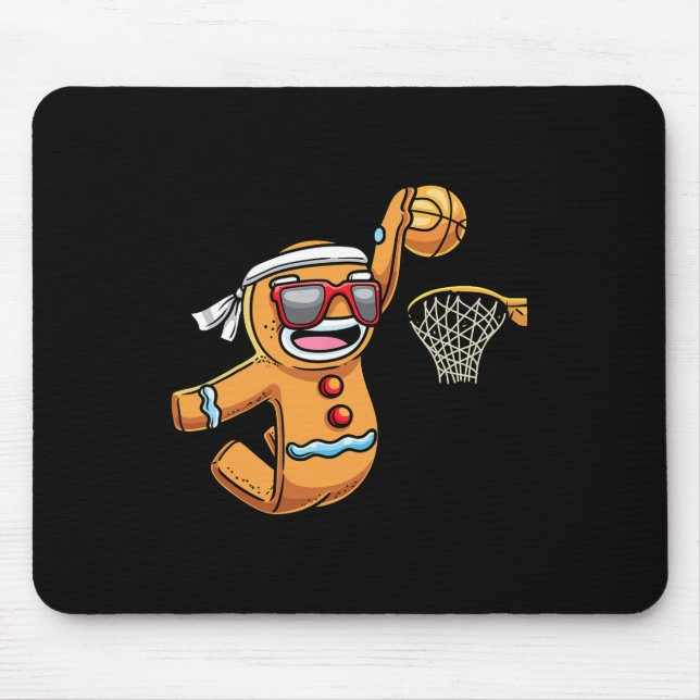 Pepparkaksgubbe Spela basket jul Julafton Musmatta (Framsidan)