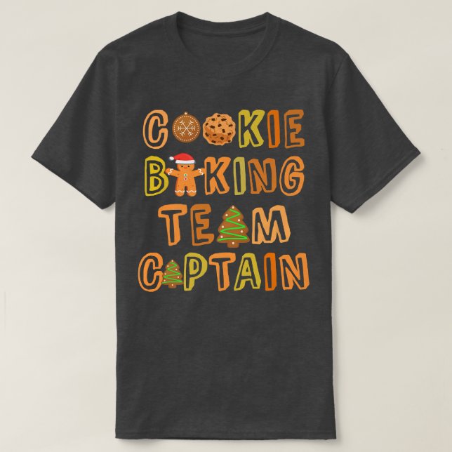 Pepparkaksgubbe Squad Bakery COOKIE BAKING Team CA T Shirt (Design framsida)