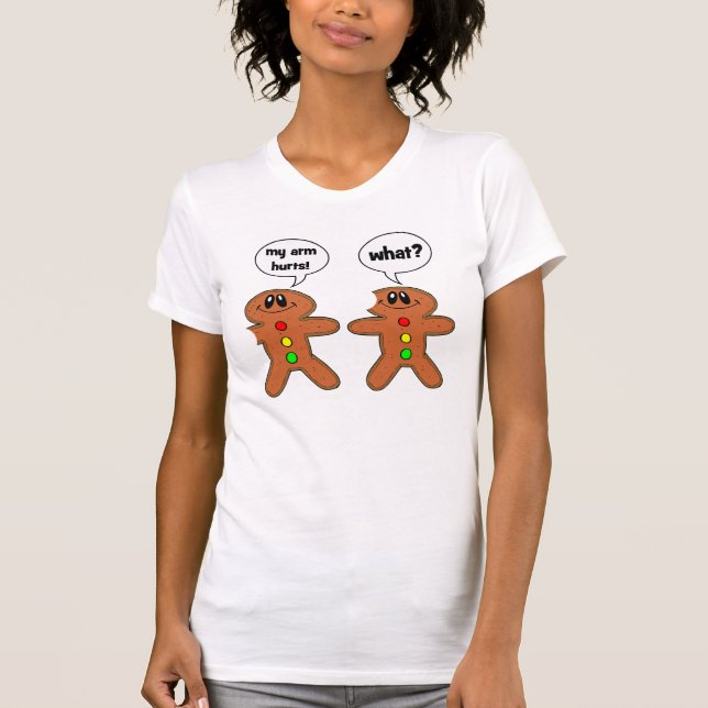 pepparkaksgubbe t shirt (Framsida)