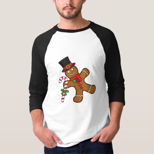Pepparkaksgubbe T Shirt (Framsida)