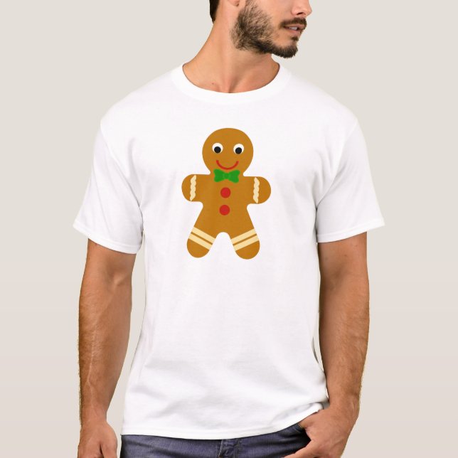 pepparkaksgubbe t-shirt (Framsida)