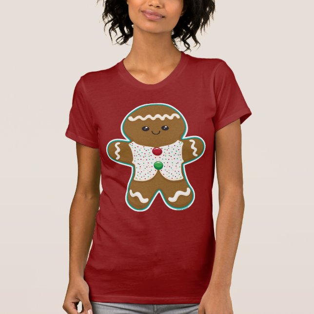 Pepparkaksgubbe T-shirt (Framsida)