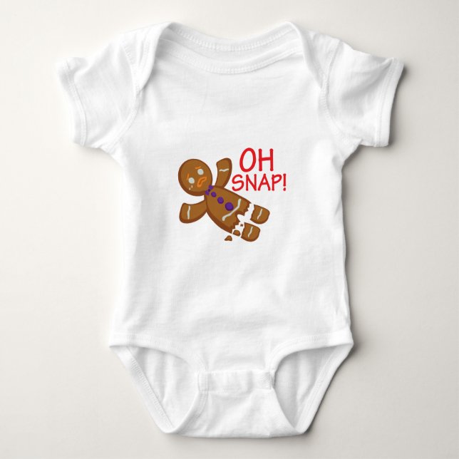 Pepparkaksgubbe T-shirt (Framsida)