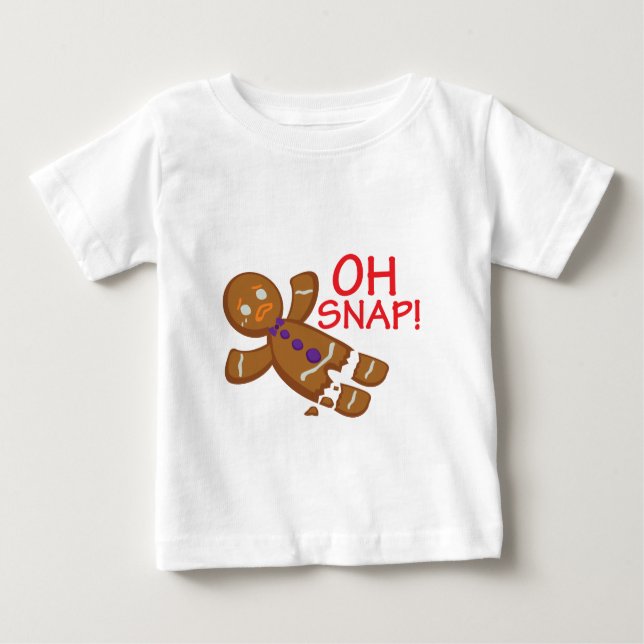 Pepparkaksgubbe T-shirt (Framsida)