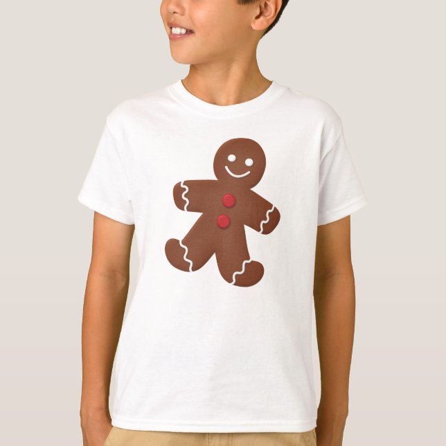Pepparkaksgubbe T-shirt (Framsida)