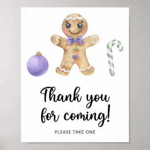 Pepparkaksgubbe \ Tack för att du kom Poster