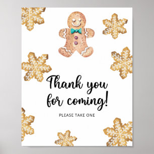 Pepparkaksgubbe \ Tack för att du kom Poster
