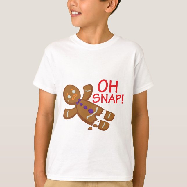 Pepparkaksgubbe Tee Shirt (Framsida)